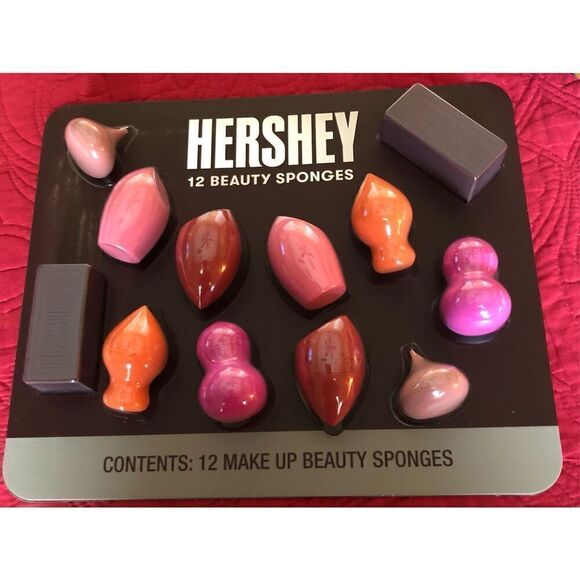 HERSHEY’S - NWT Set of 12 Beauty Blender Sponges. 5 Different Shapes $ Sizes - Picture 3 of 4